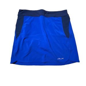 Ralph Lauren RLX Women's Athletic Skort Royal and Navy S